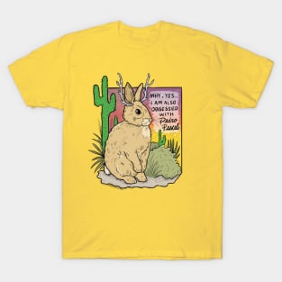 Obsessed with Pedro Pascal Jackalope T-Shirt